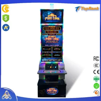 Venta caliente Guangdong Ultimate Sweepstakes Casino Slots Juego en línea Desarrollador de aplicaciones Fire Link Power 4 Arcade Gambling Machine